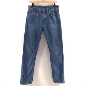 Levi's Mens Jeans 502 Regular Taper 32x32 Medium Blue Stretch Denim